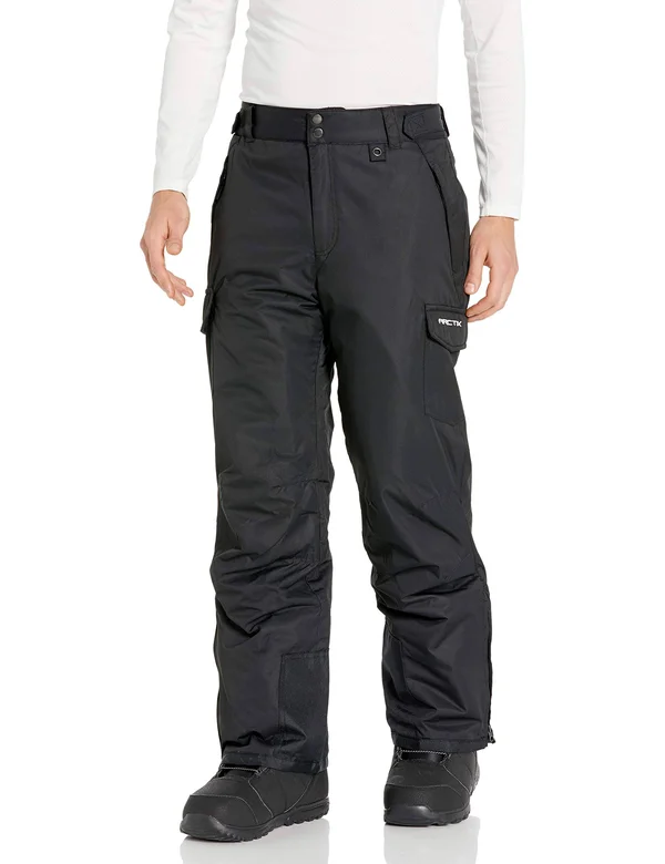 Arctix Men's Cargo Snow Pants - Medium, Black