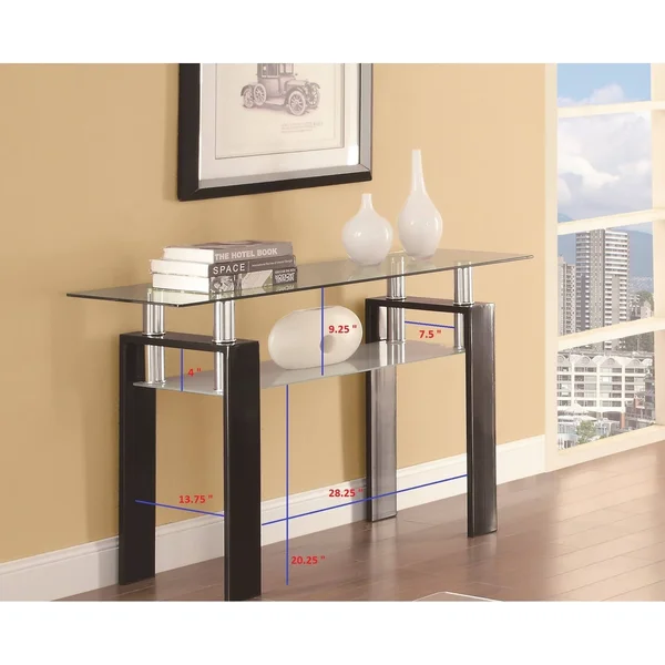Coaster Black Sofa Table