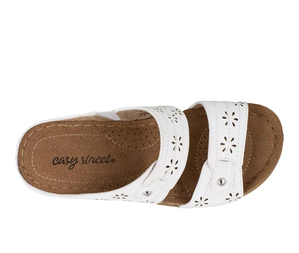 Easy Street Cash Women's Sandals, Size: 5.5, White
