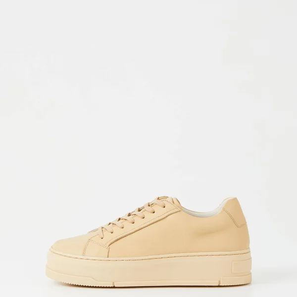 Women's Vagabond Shoemakers Judy Platform Sneaker, Size 9Us - Beige