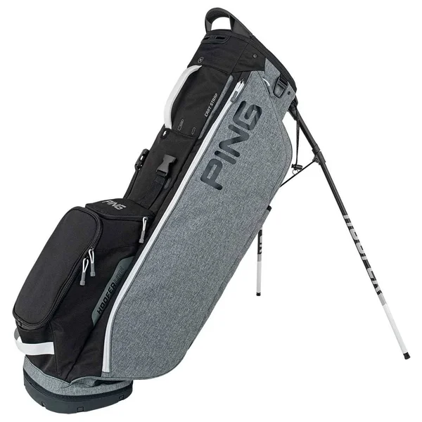 Ping Hoofer Lite Stand Bag Heather Grey/Black/White