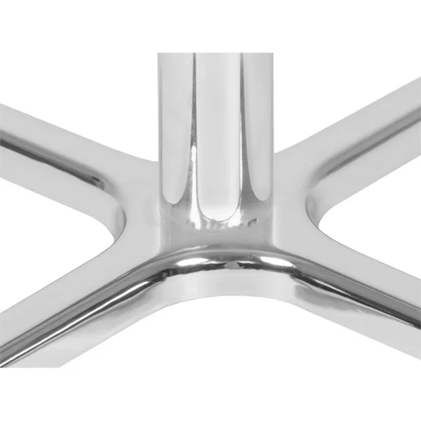 Regency TVX3030BECM 30 in. Via Square X-Base Table Beige & Chrome
