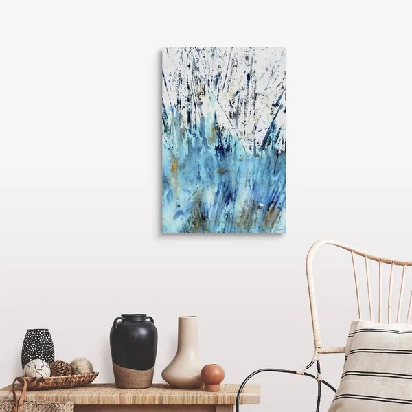 Waters Edge I - Large Solid-Faced Canvas Wall Art Print, Great Big Canvas