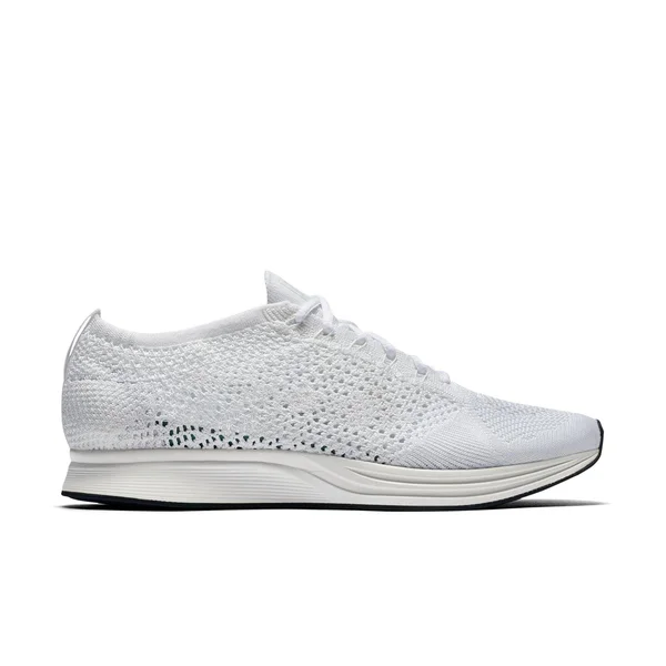 Nike Flyknit Racer White/White Size 11.5 - Mens