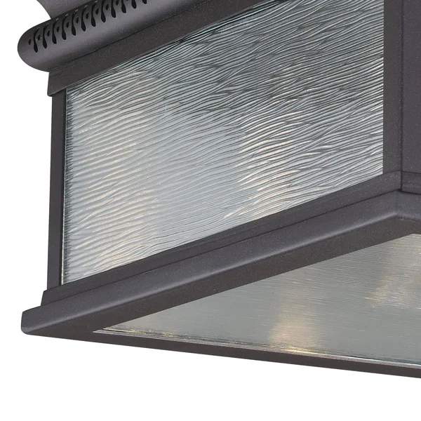 Vaxcel Cambridge 2 Light Outdoor Flush Mount - Oil Rubbed Bronze T0472