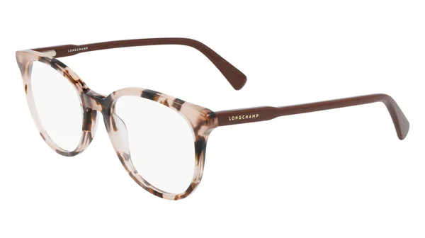 Longchamp LO2608 Eyeglasses 690 Pink Tortoise