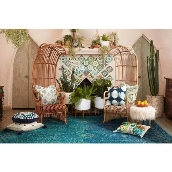 Loloi Gemology GQ-02 7&9x22 x 9&9x22 Spice, Teal Rug