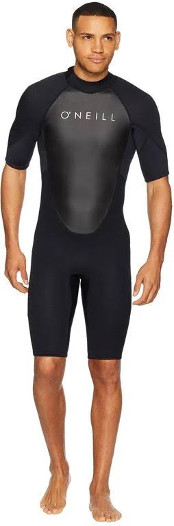 O&Neill Reactor-2 2mm Back Zip S/S Spring Wetsuit Men's Black - XLS
