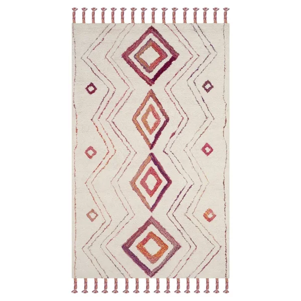 Safavieh Casablanca CSB214A Ivory, Multi Rug 2&3x22 x 8& Runner