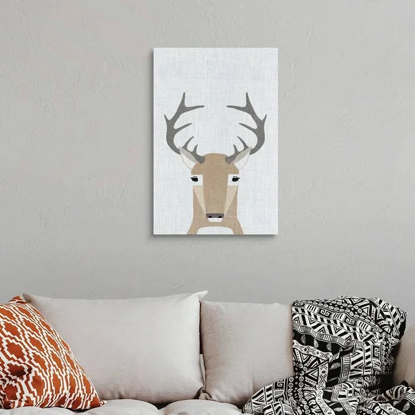 Whitetail Deer - Canvas Wall Art, 20x30, Great Big Canvas