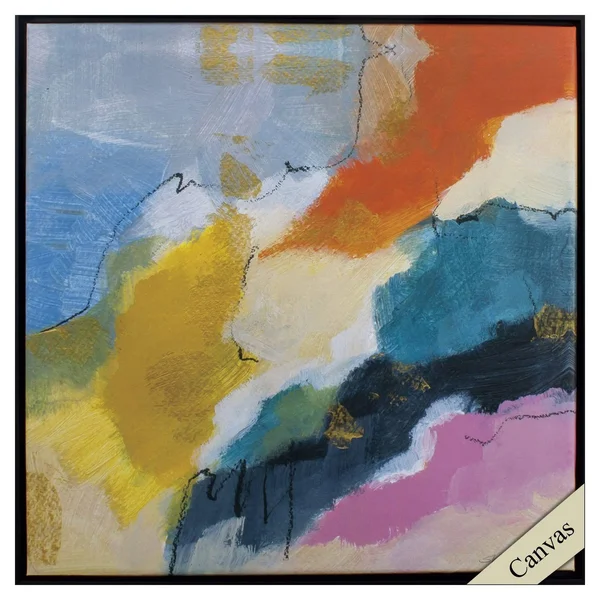 HomeRoots Home Decor Abstract Daydream III Canvas Framed Art