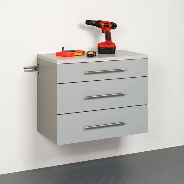 Prepac 3-Drawer Base HangUps Storage Cabinet - White