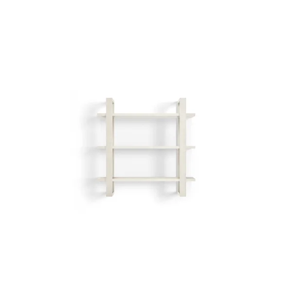Burrow Wall Shelves Walnut 32x22W 32x22H 10x22D Wood - Index Collection