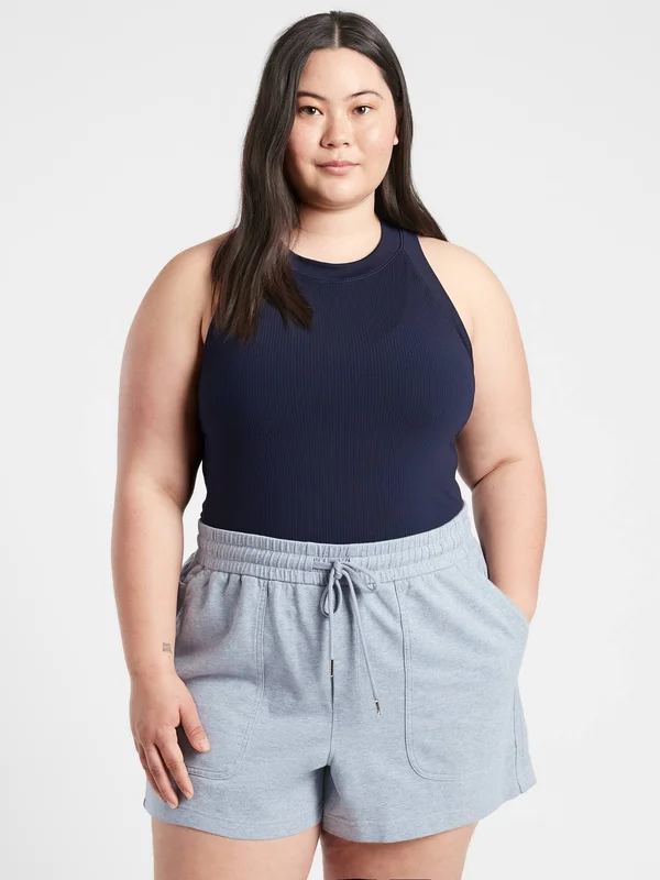 Athleta Women's Renew Racerback Tank Navy Size XL