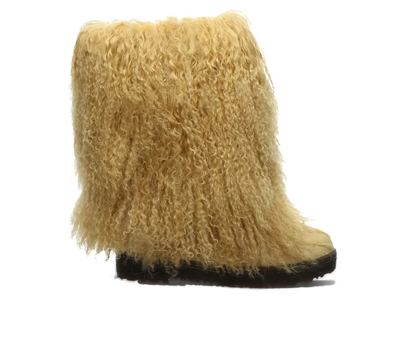 Bearpaw Women's Boetis Boots - Yellow, Size 5