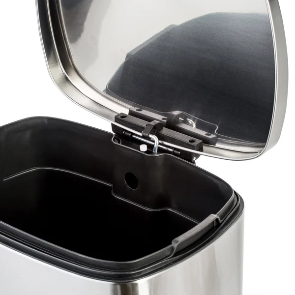 Honey-Can-Do TRS-08315 Stainless Steel Rectangle Step Can, 50 LITER