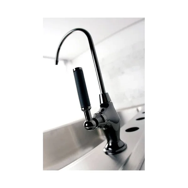 Kingston Brass NS3190DKL Water Onyx Cold Water Filtration Faucet Black