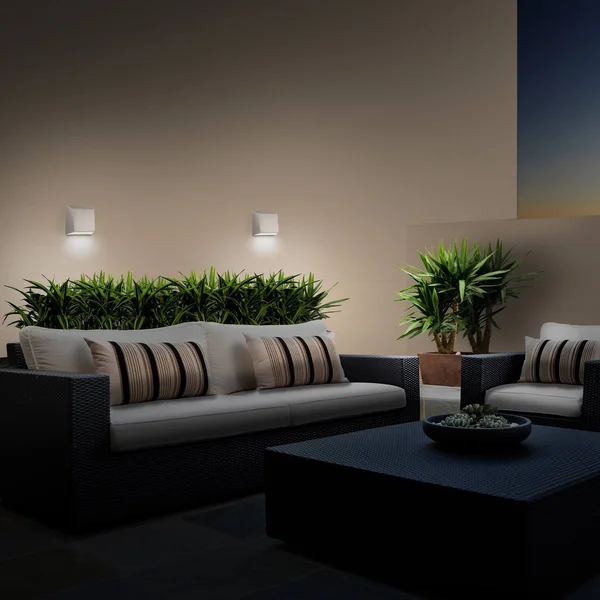 Atlantis LED Outdoor Wall Light - WS-W27106-40-WT