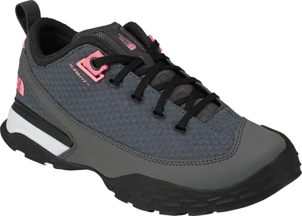 The North Face Women's One Trail Turbulence Grey, Desert Flower Orange 10