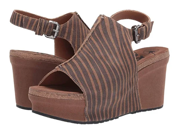 OTBT Jaunt (Tan) Women's Wedge Shoes