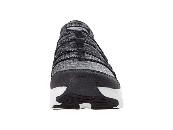 Skechers Women's Arch Fit Rainbow View Slip On - Black/White