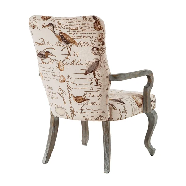 Madison Park Arnau Accent Chair in Ivory