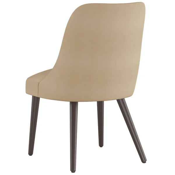 Geller Modern Dining Chair Tan Velvet - Project 62