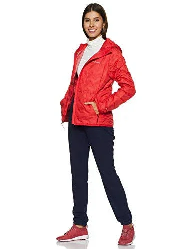 Columbia Delta Ridge Down Hooded Jacket Xs, Red Lily