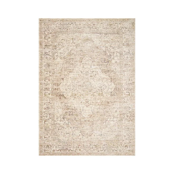 Loloi Revere REV-04 2&6x22 x 8& Ivory, Berry Rug
