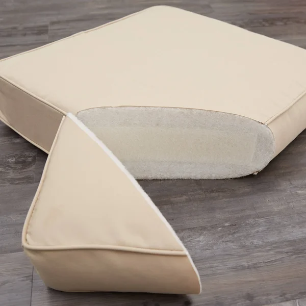 Humble and Haute Sunbrella Indoor/Outdoor Chair CUSHION - Corded - 20 in W x 20 in H, Size: 20 x 20, Black