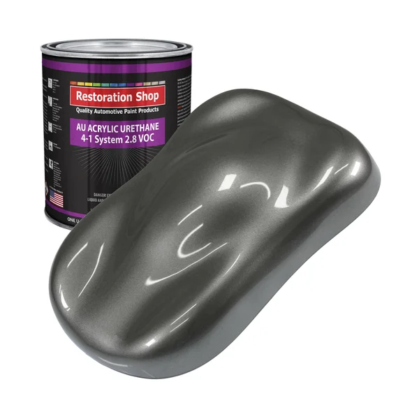 Dark Charcoal Metallic Acrylic Urethane 1-Gallon