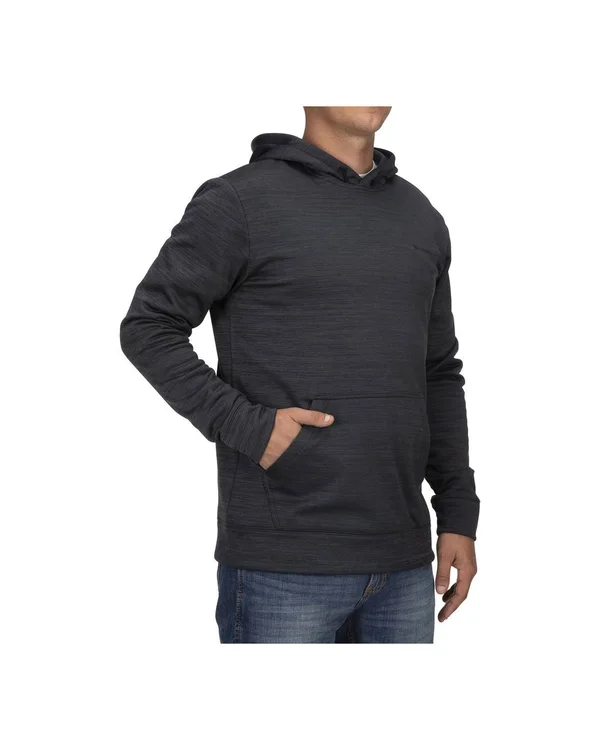 Simms Challenger Hoody - Black Heather, M