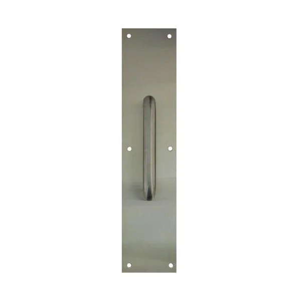 Don-Jo 7120606 7120 Pull Plate in Clear Satin Brass