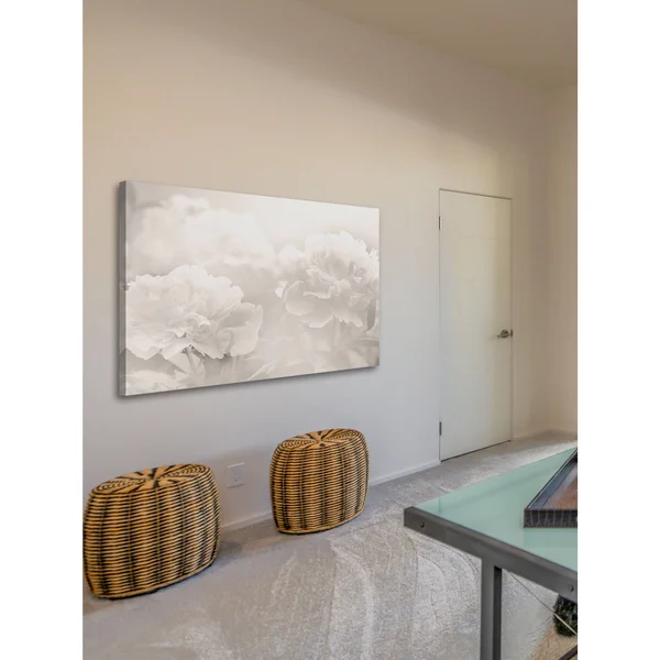 Marmont Hill Peony Painting Print on Wrapped Canvas