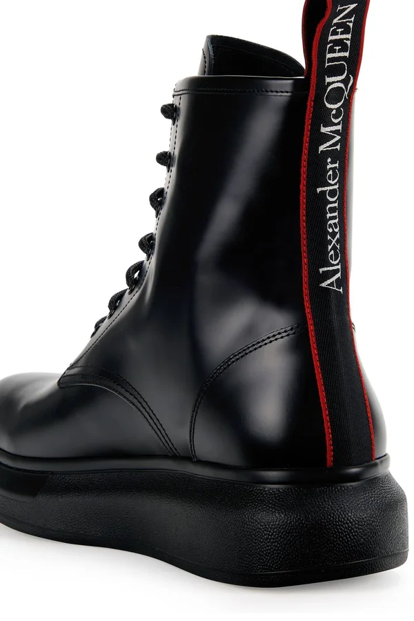 Alexander McQueen - Hybrid Lace-Up Boots - Men, Black