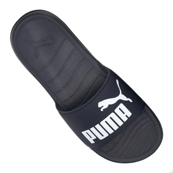 Puma Popcat 20 Peacoat Navy White Men Women Unisex Sandals Slides 372279-10