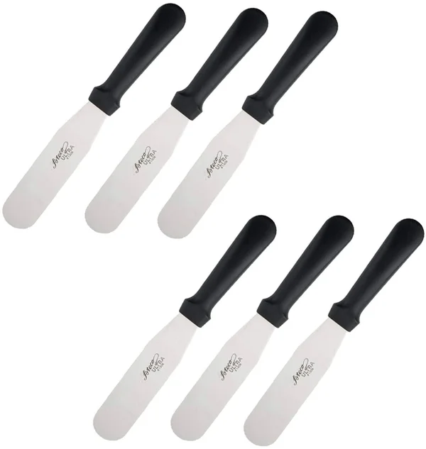 Ateco 1306 Straight Baking Icing Spatula 6'' - Bakeware (6 Pc)