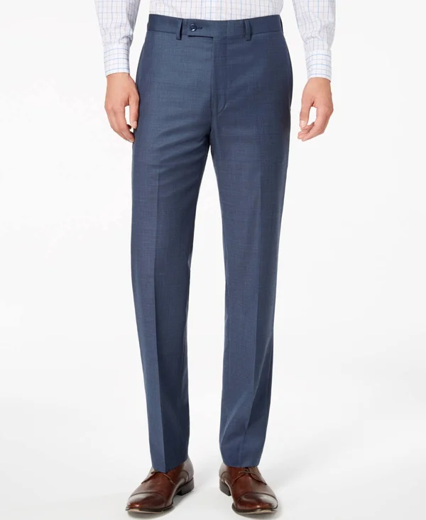 Calvin Klein Men's Slim Fit Blue Pants - 30W x 30L