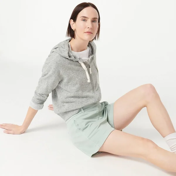 J.Crew Womens 4x22 Stretch Chino Short (Size 6)