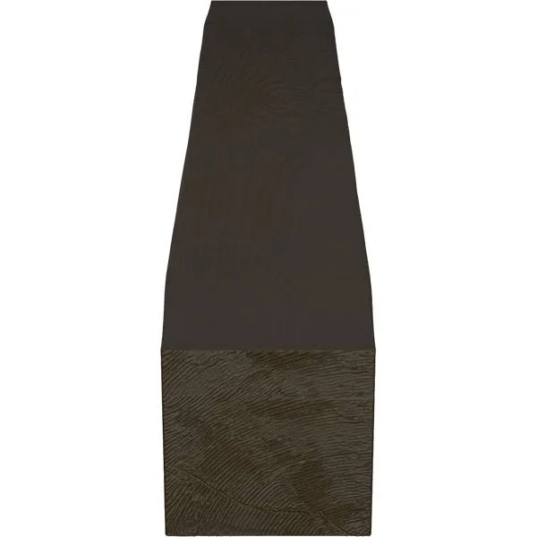 Ekena Millwork MANUSD08X10X60NS 8x22H x 10x22D x 60x22W Sandblasted Faux Wood Fireplace Mantel, Natural Ash