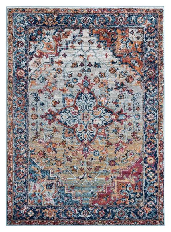 118x22 x 158x22 Multicolor Olefin Oversize Rug