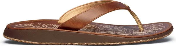 Olukai Women's Paniolo Sandals, 10, Natural/Natural