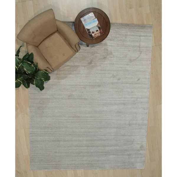 Solid Handmade Urban Rug - 8' x 10'
