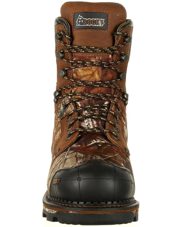 Men's Rocky 8 inch Maxx 800G Insulated Waterproof Boot Rks0322 - Size: 11.5 Medium, Brown