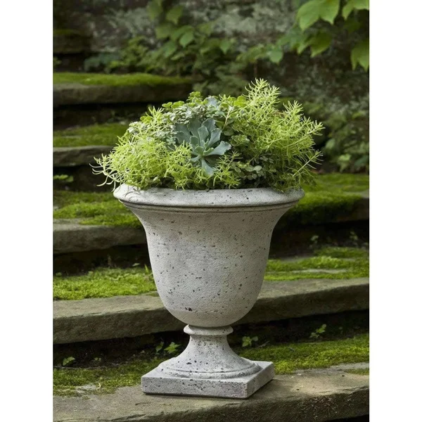 Campania International Linwood Urn - Ferro Rustico Nuovo