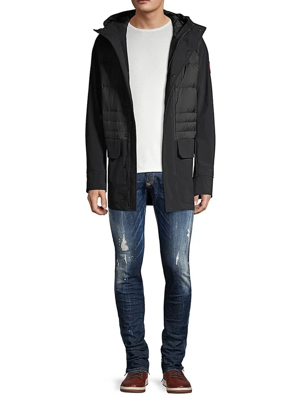 Canada Goose Men's Breton Down Coat (Men, Admiral Navy, S)