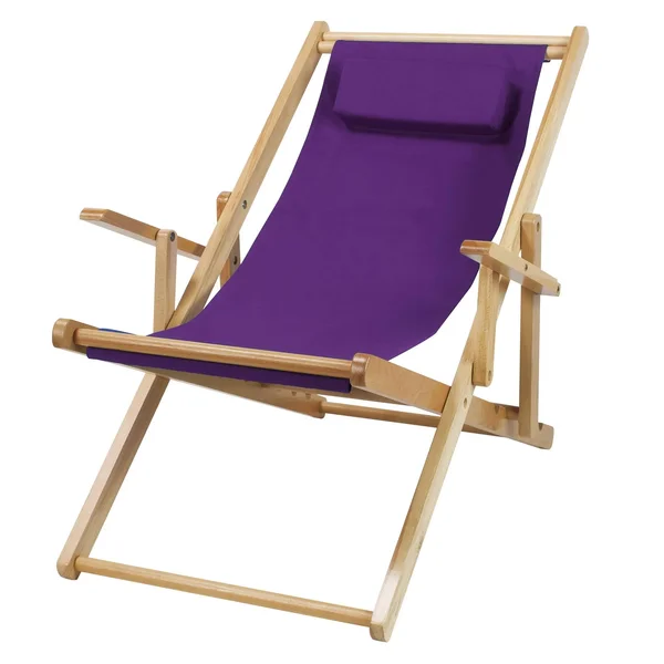 Casual Home Sling Chair, Purple Canvas