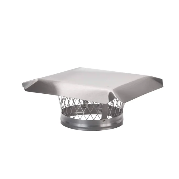 HY-C LC8 Round Stainless Steel Clamp on Single Flue Liner Chimney Cap - 8x22