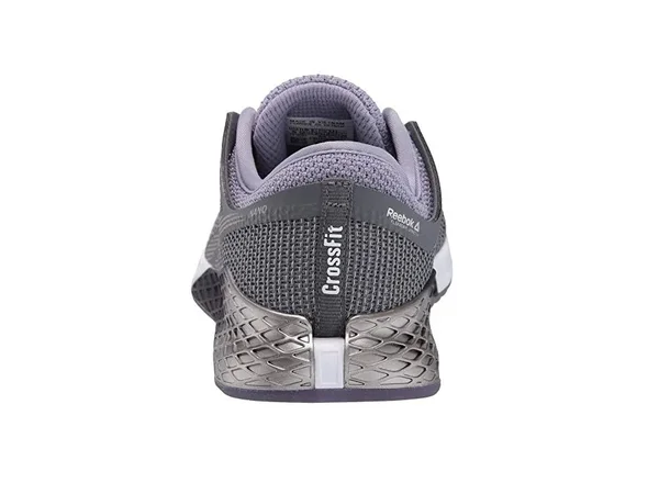 Reebok Women's Nano 9 Training Shoes - Grey/Violet/White, 7.5
