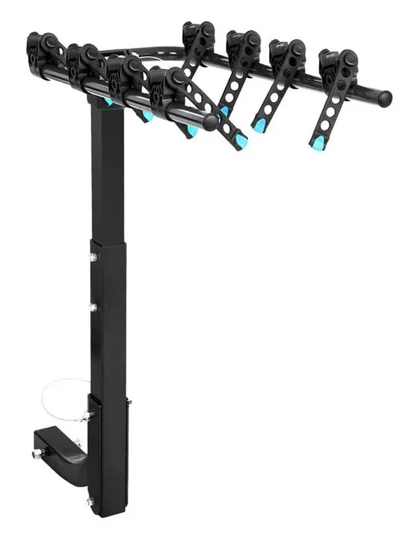 Giantz Bike Carrier 4 Bicycle Car Rear Rack Hitch Mount 2x22 Towbar Foldable Steel